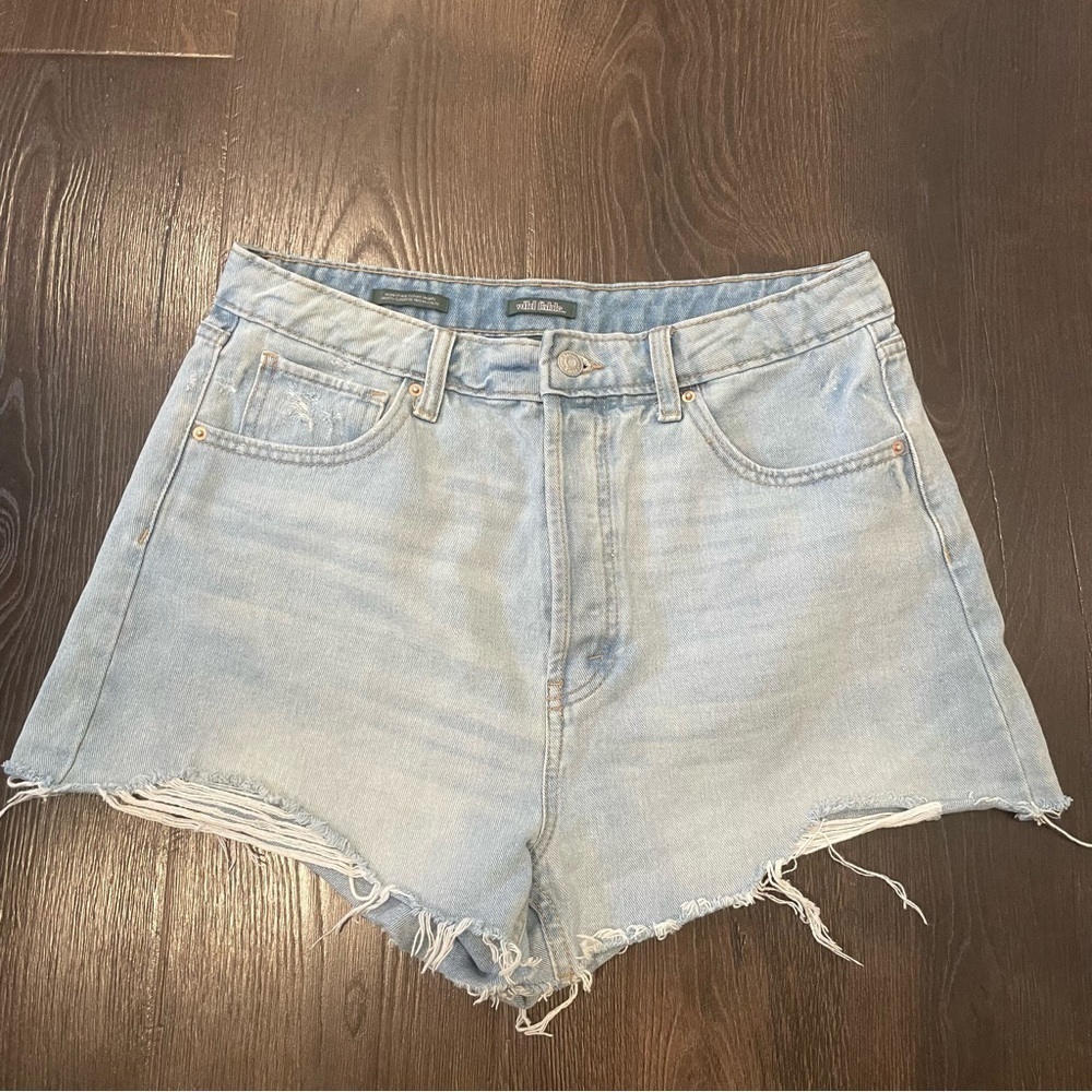 Wild Fable Distressed Blue Jean Shorts